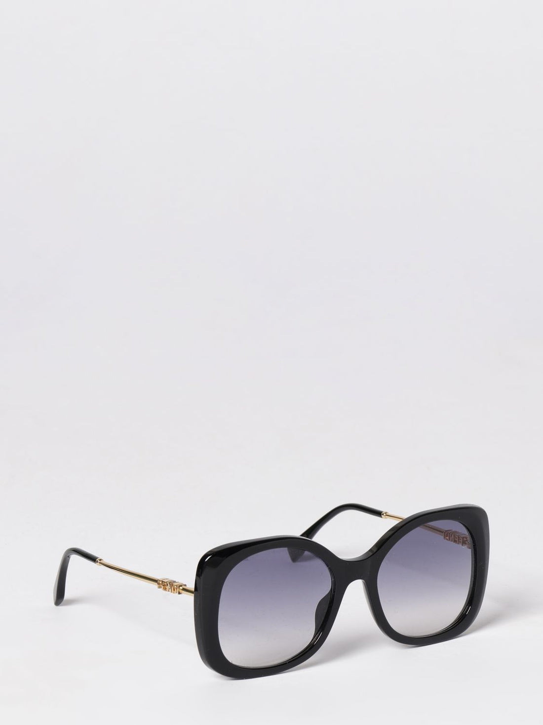 FENDI 55 fendigraphy metal and acetate sunglasses