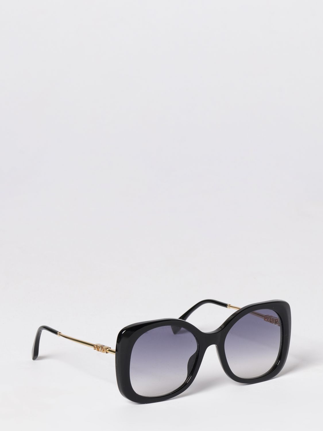 fendigraphy metal and acetate sunglasses