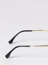 fendigraphy metal and acetate sunglasses