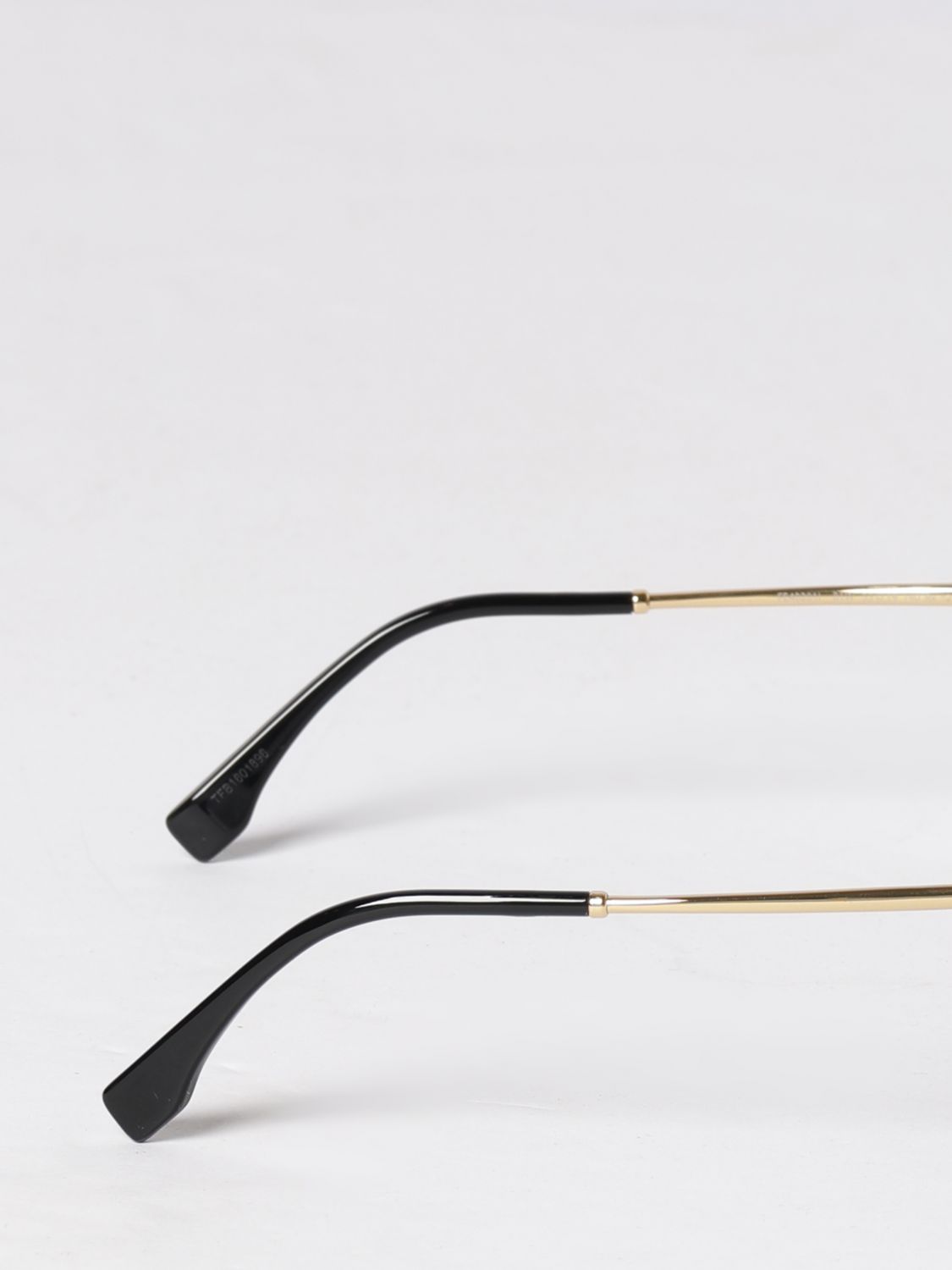 fendigraphy metal and acetate sunglasses