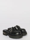 venom leather mules