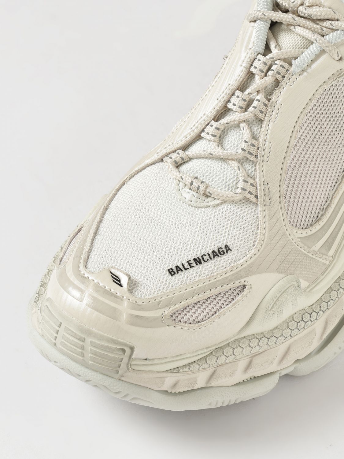triple s.2 mesh and rubber sneakers