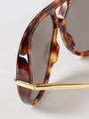classic aviator sunglasses in metal and recycled acetate