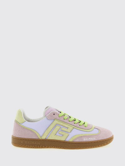 swan suede and mesh sneakers