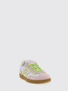 swan suede and mesh sneakers