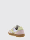 swan suede and mesh sneakers