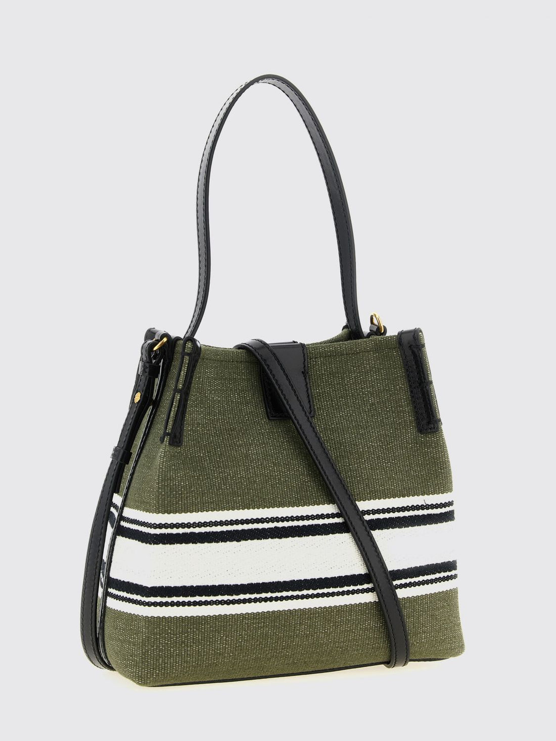 BALMAIN OS cotton blend shoulder bag with logo