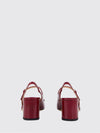 leather pumps with horsebit