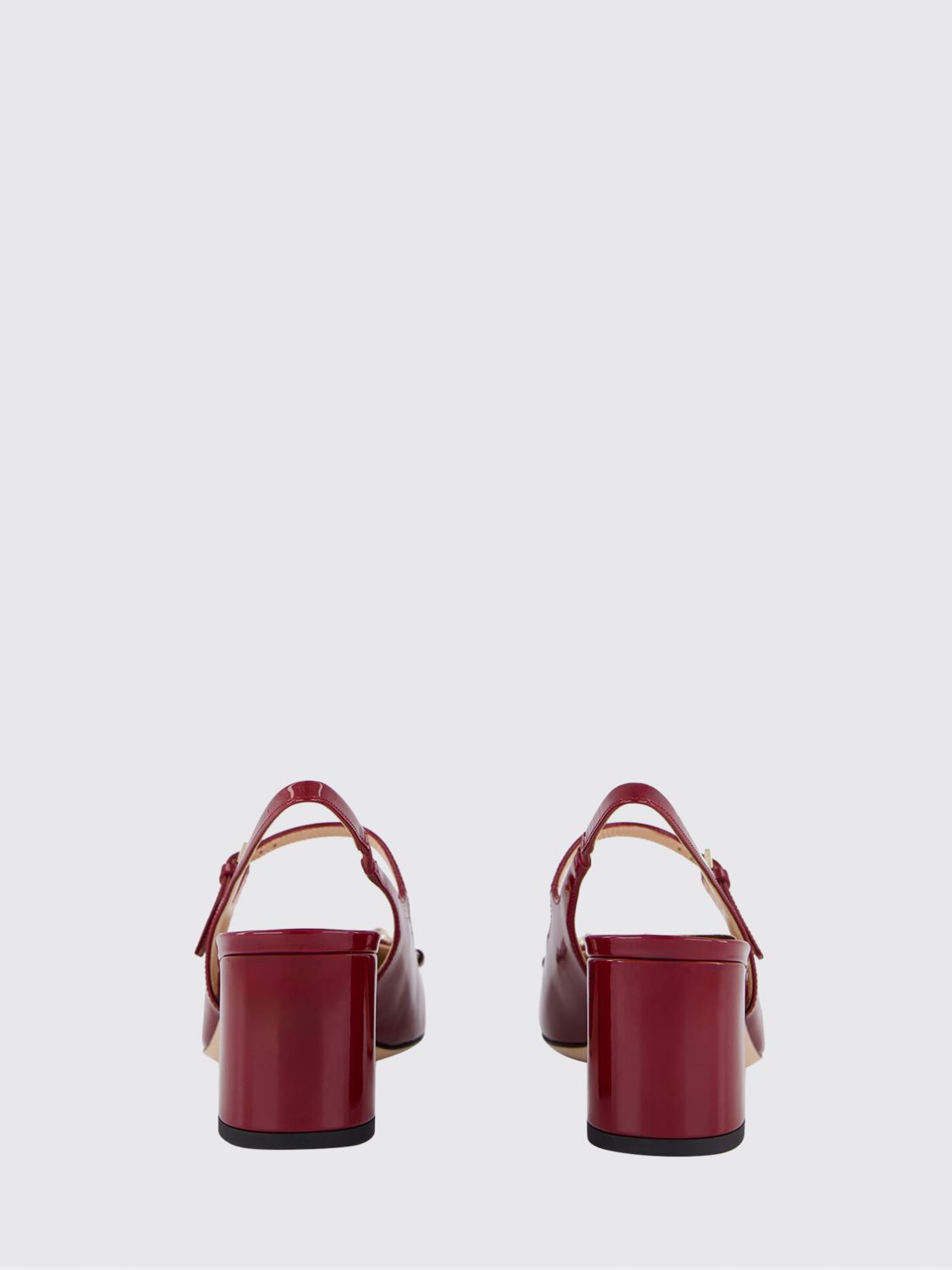 leather pumps with horsebit