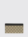 gg marmont leather and gg supreme fabric wallet