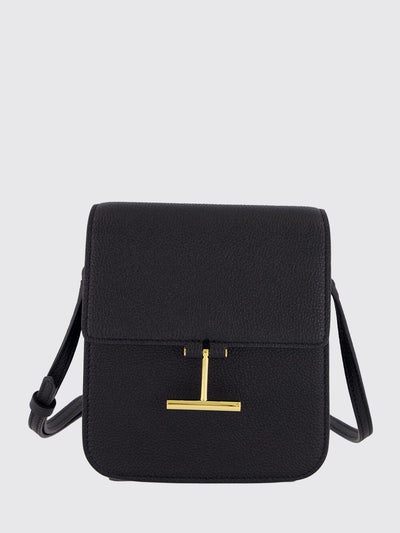tara grained leather bag