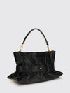 anthem medium ruched leather bag