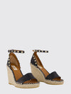 woman's heeled sandal