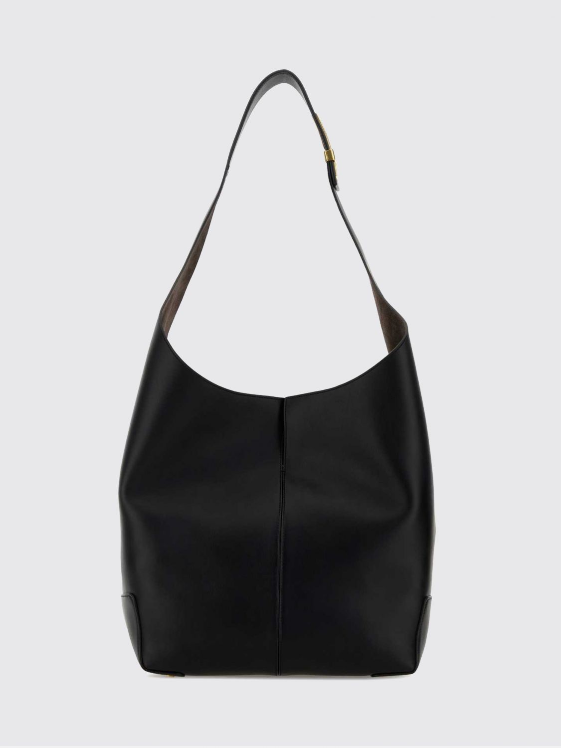calf leather shoulder bag