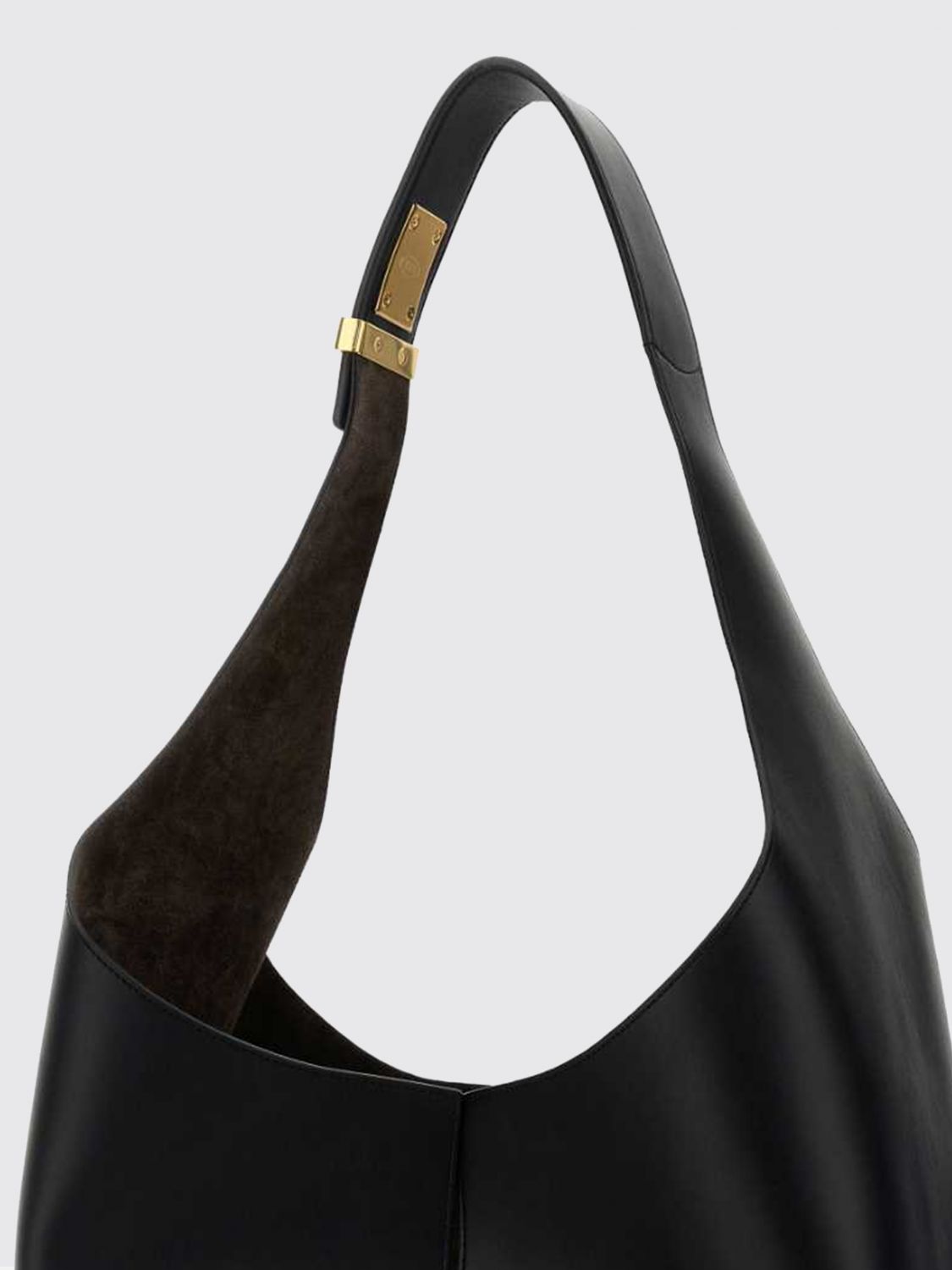 calf leather shoulder bag
