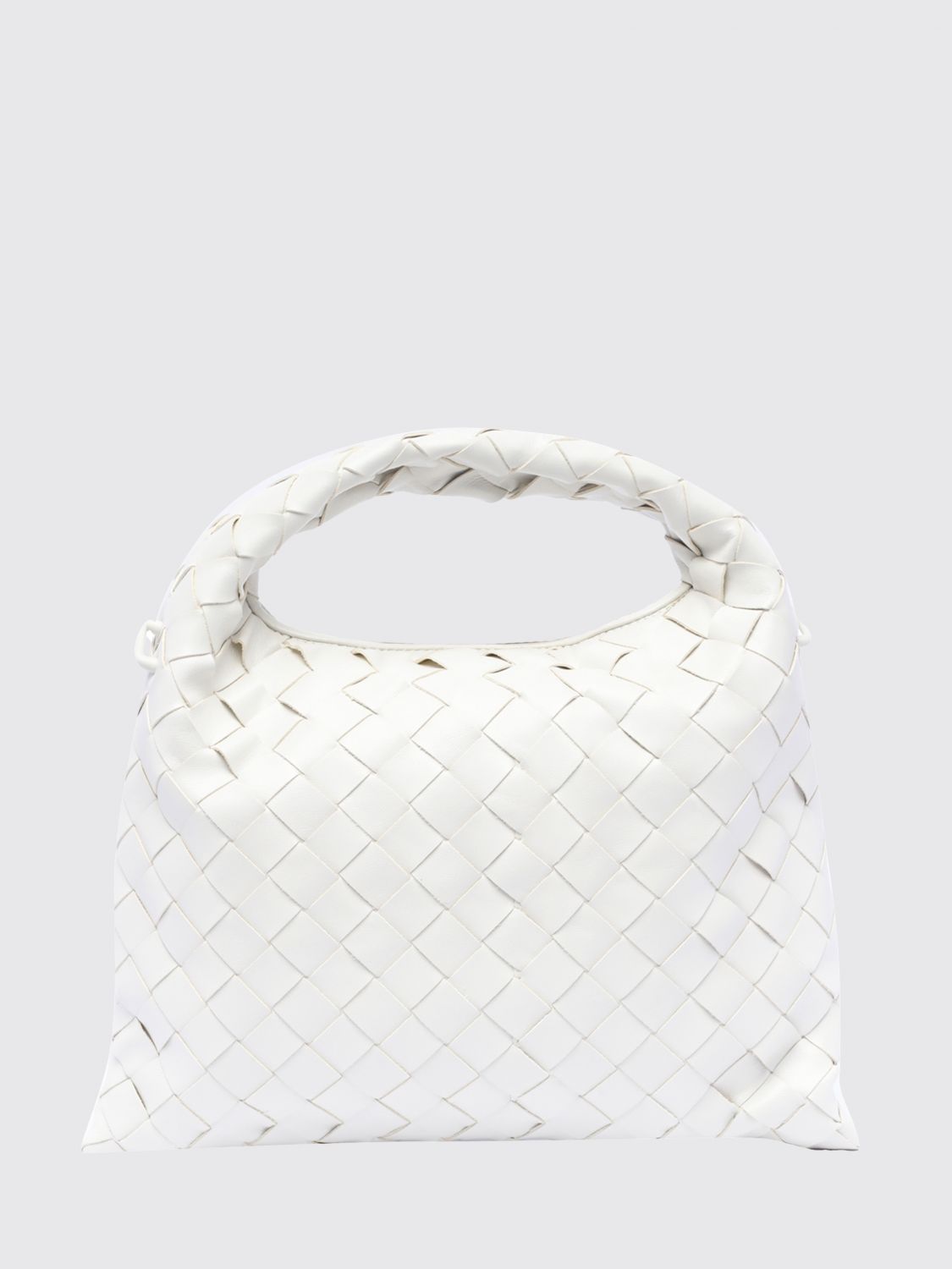 hop woven leather bag