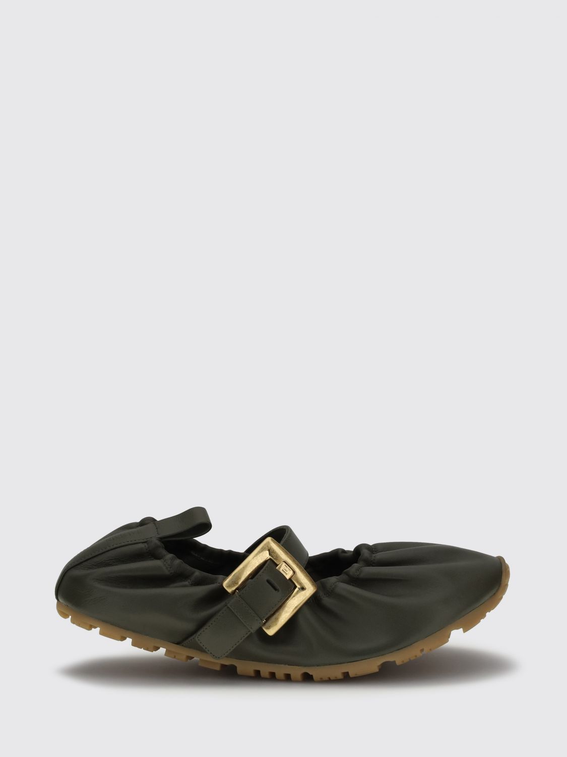 leather ballerinas