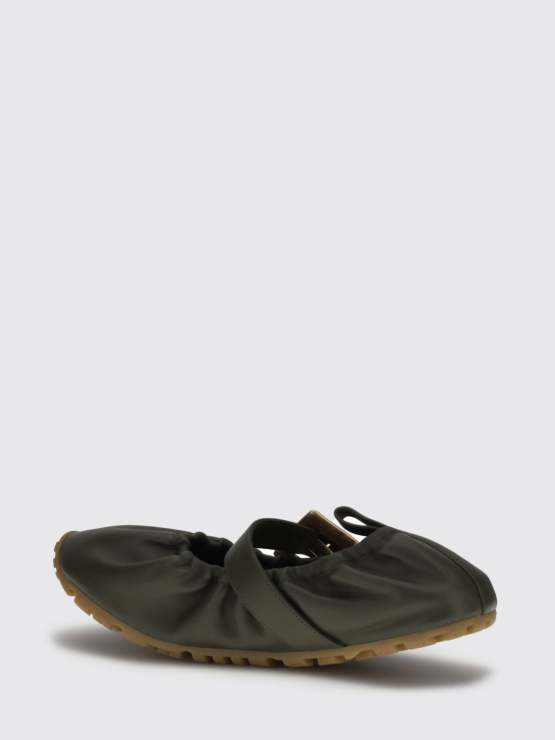 leather ballerinas