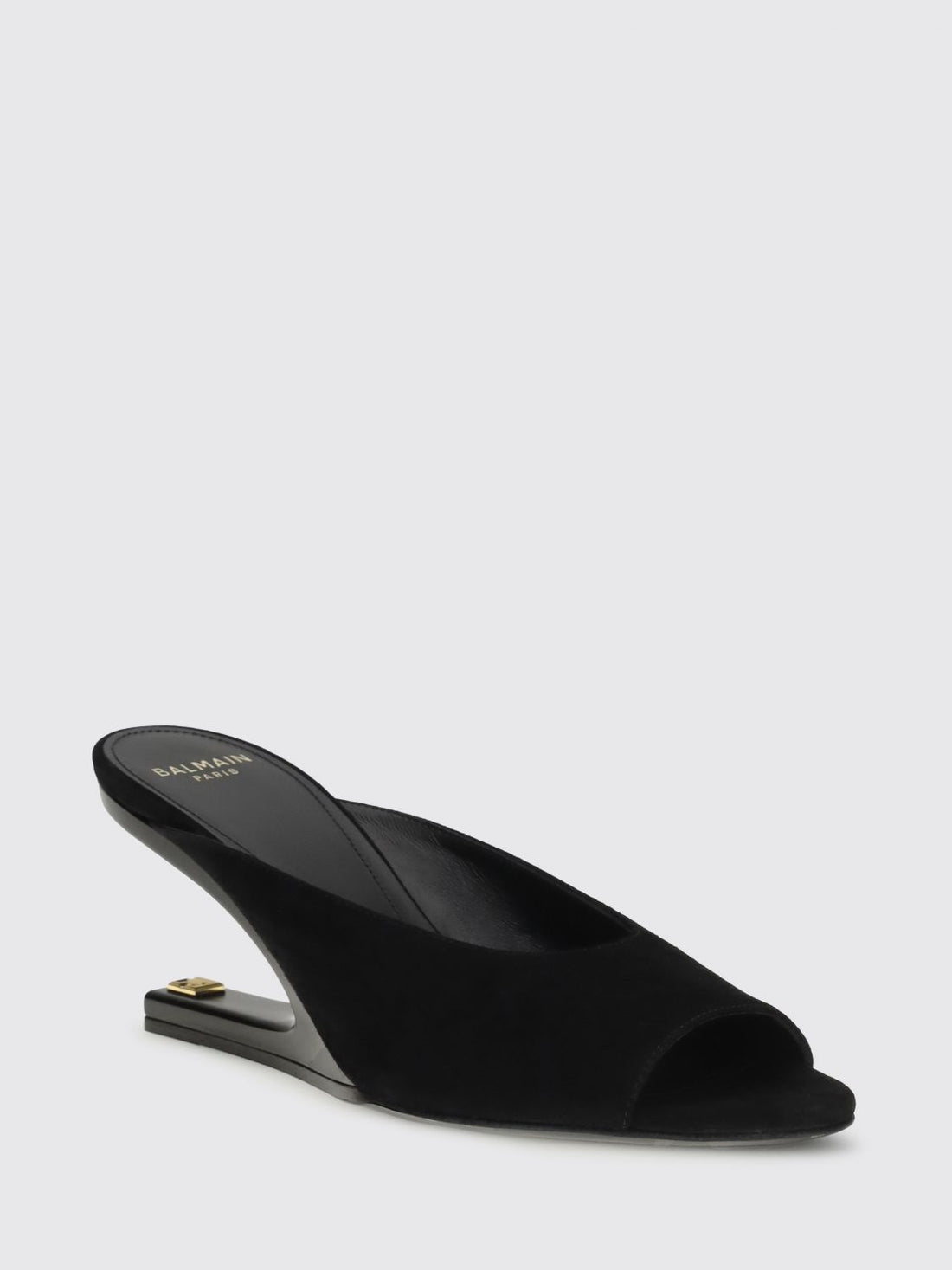 BALMAIN 40 suede mules