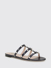 rockstud leather sandals