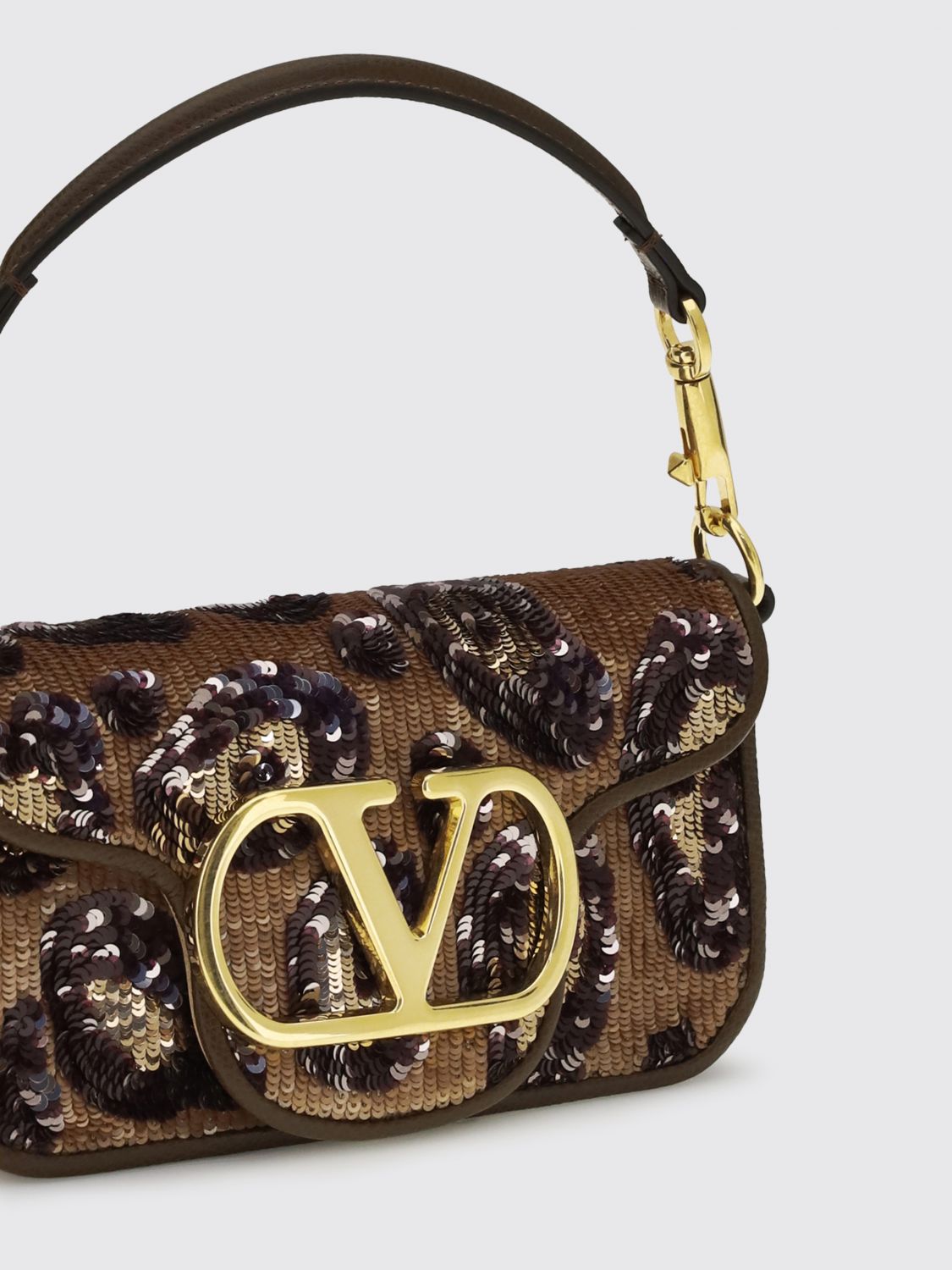 small embroidered animalier locò bag