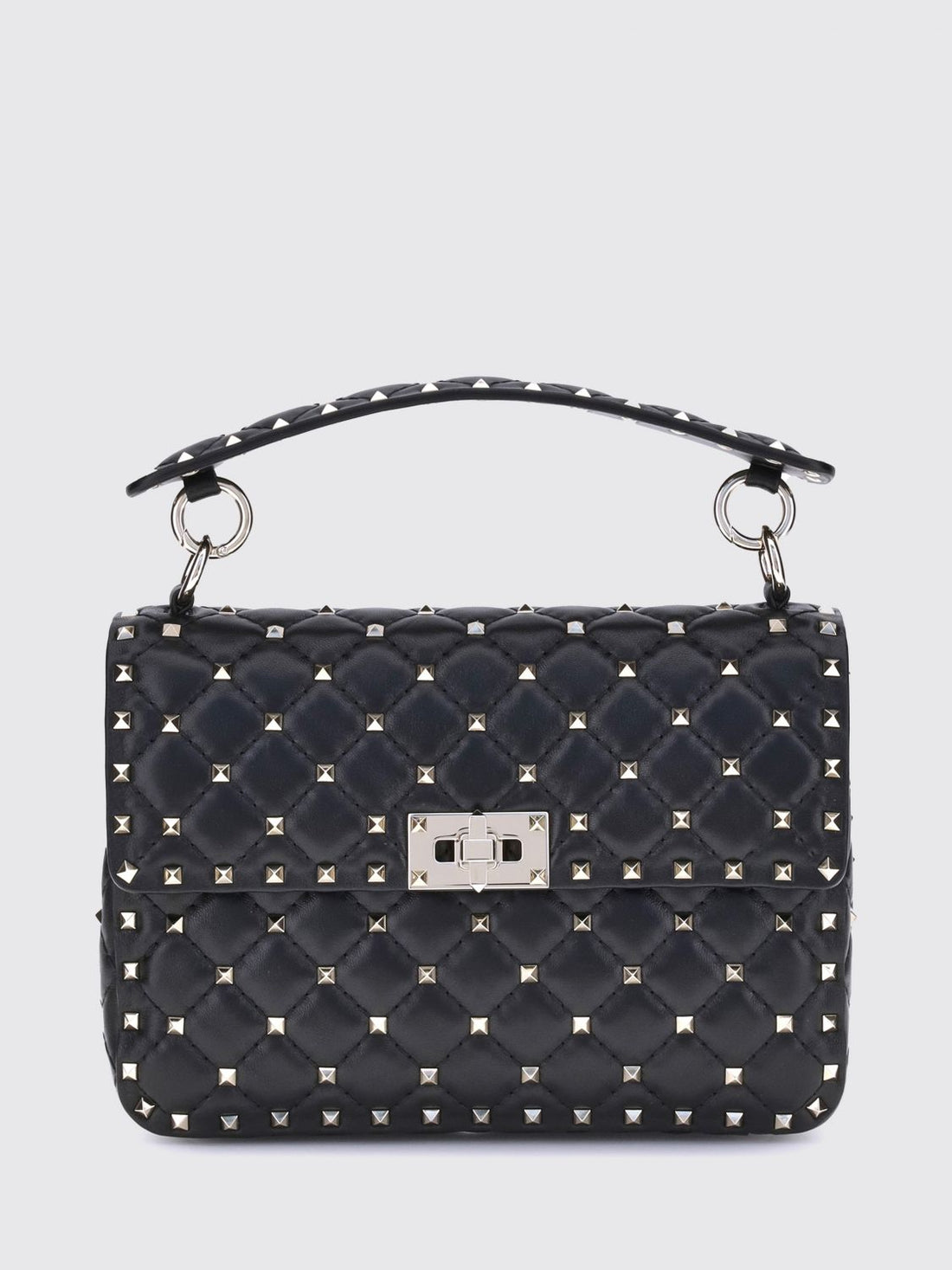VALENTINO GARAVANI OS rockstud spike quilted leather bag