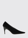 suede duchesse pumps