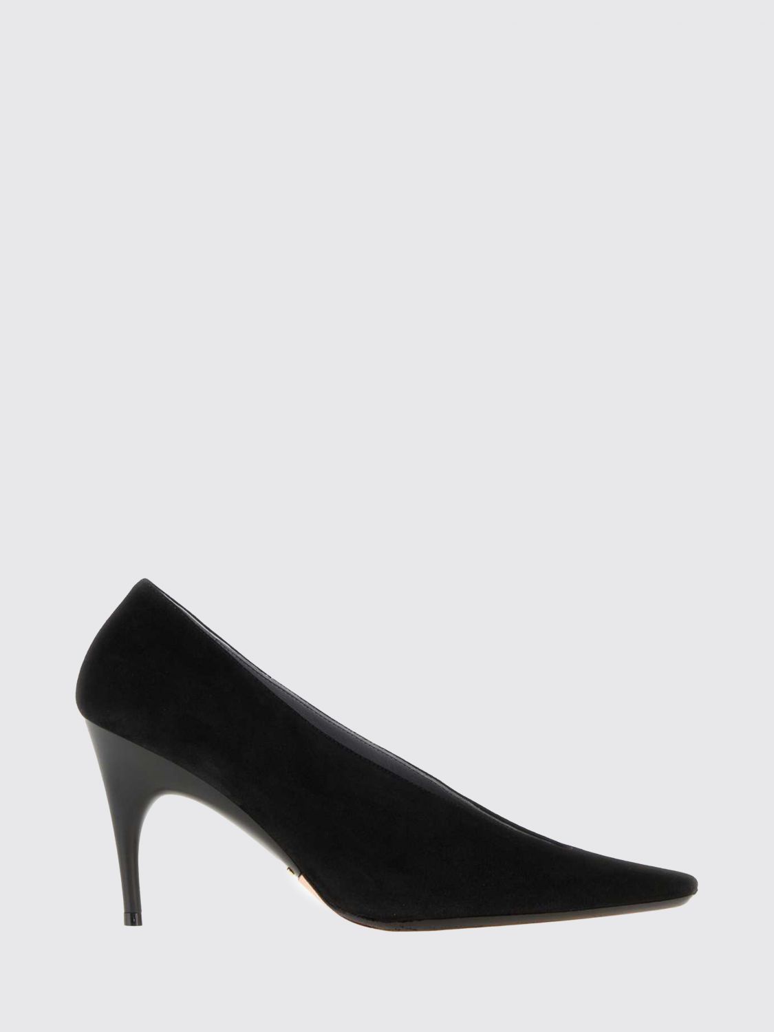suede duchesse pumps