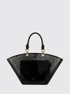 perforated leather bag
