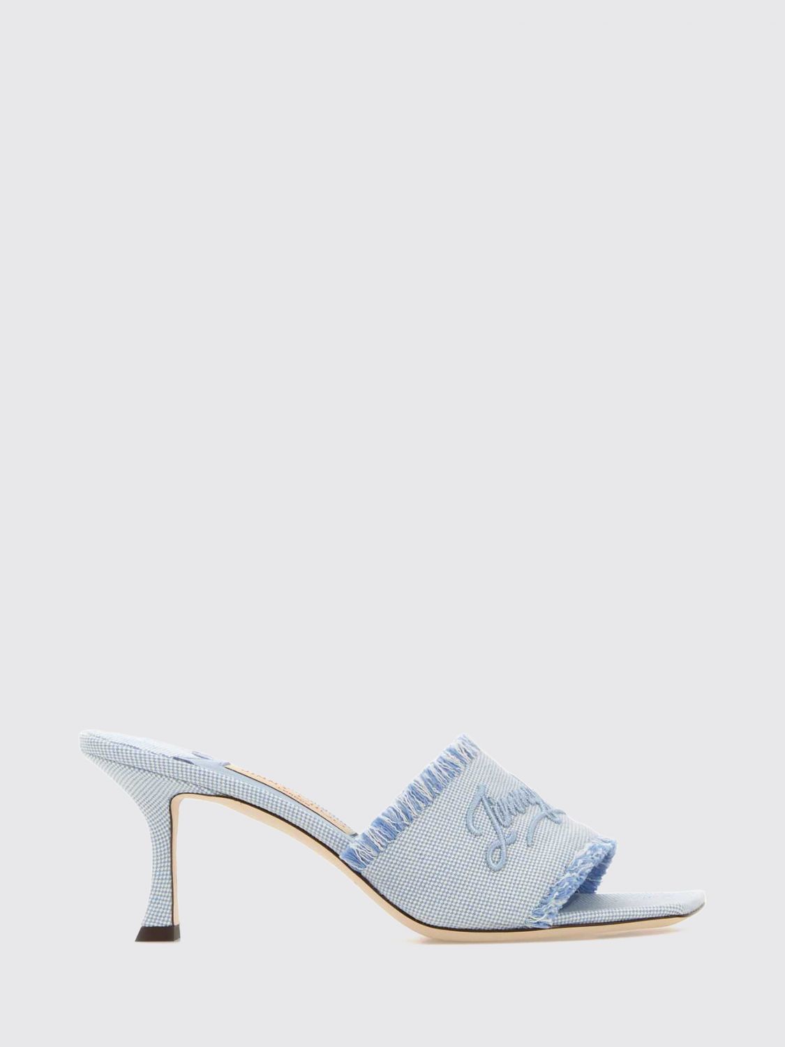 woman's heeled sandal