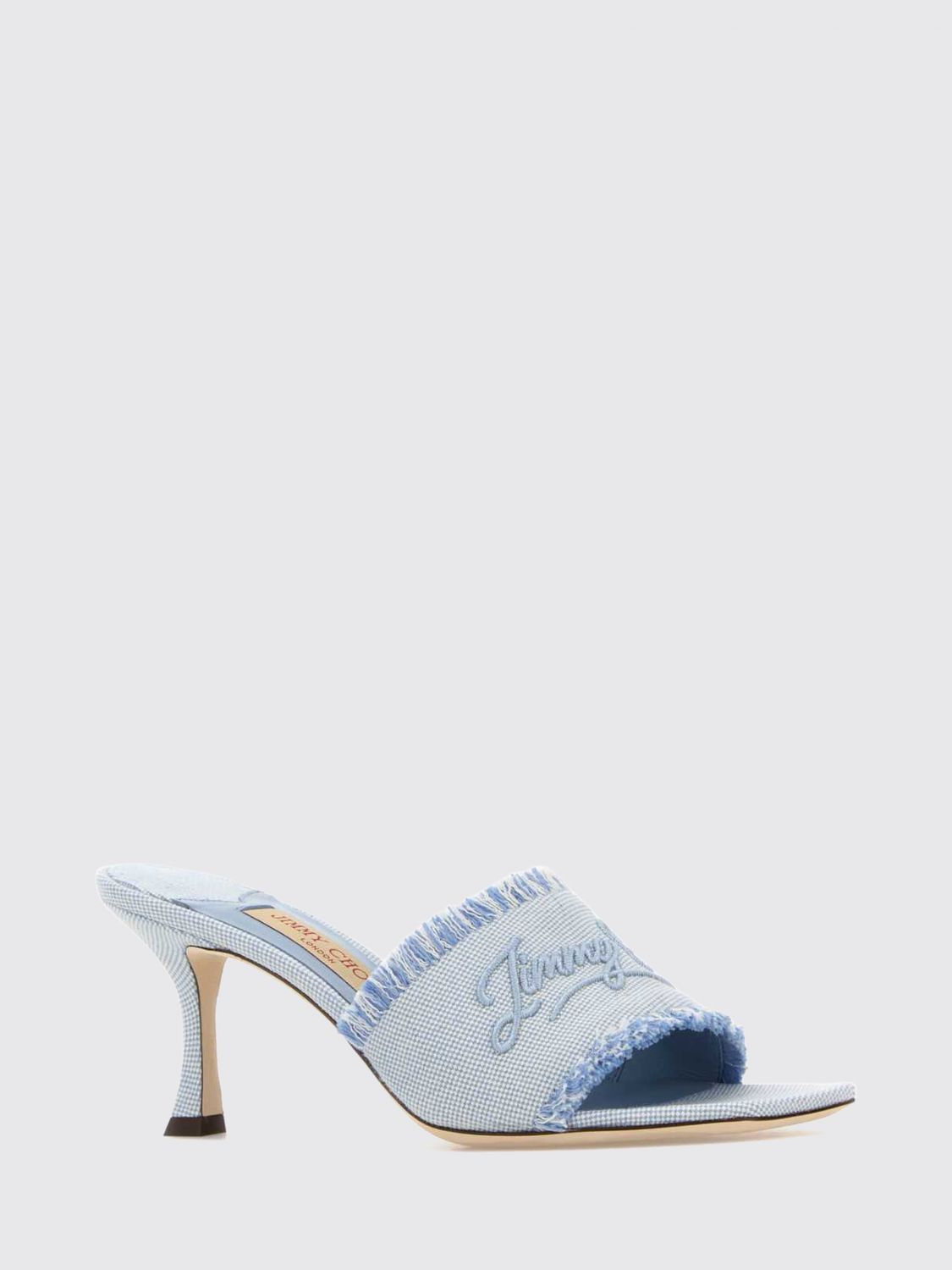 woman's heeled sandal