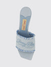 woman's heeled sandal