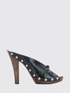 woman's heeled sandal