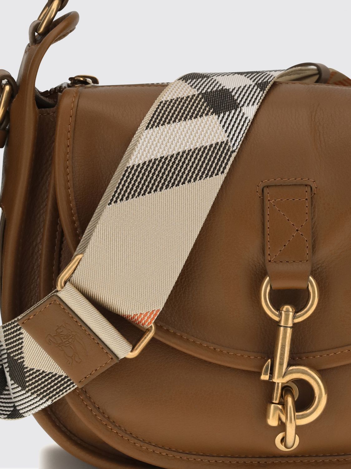 b-clip leather bag