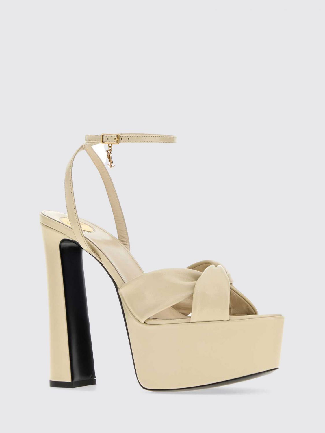 franciane leather platform sandals