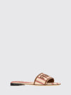 sunshine striped canvas slippers