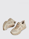 lightstar mesh and leather sneakers