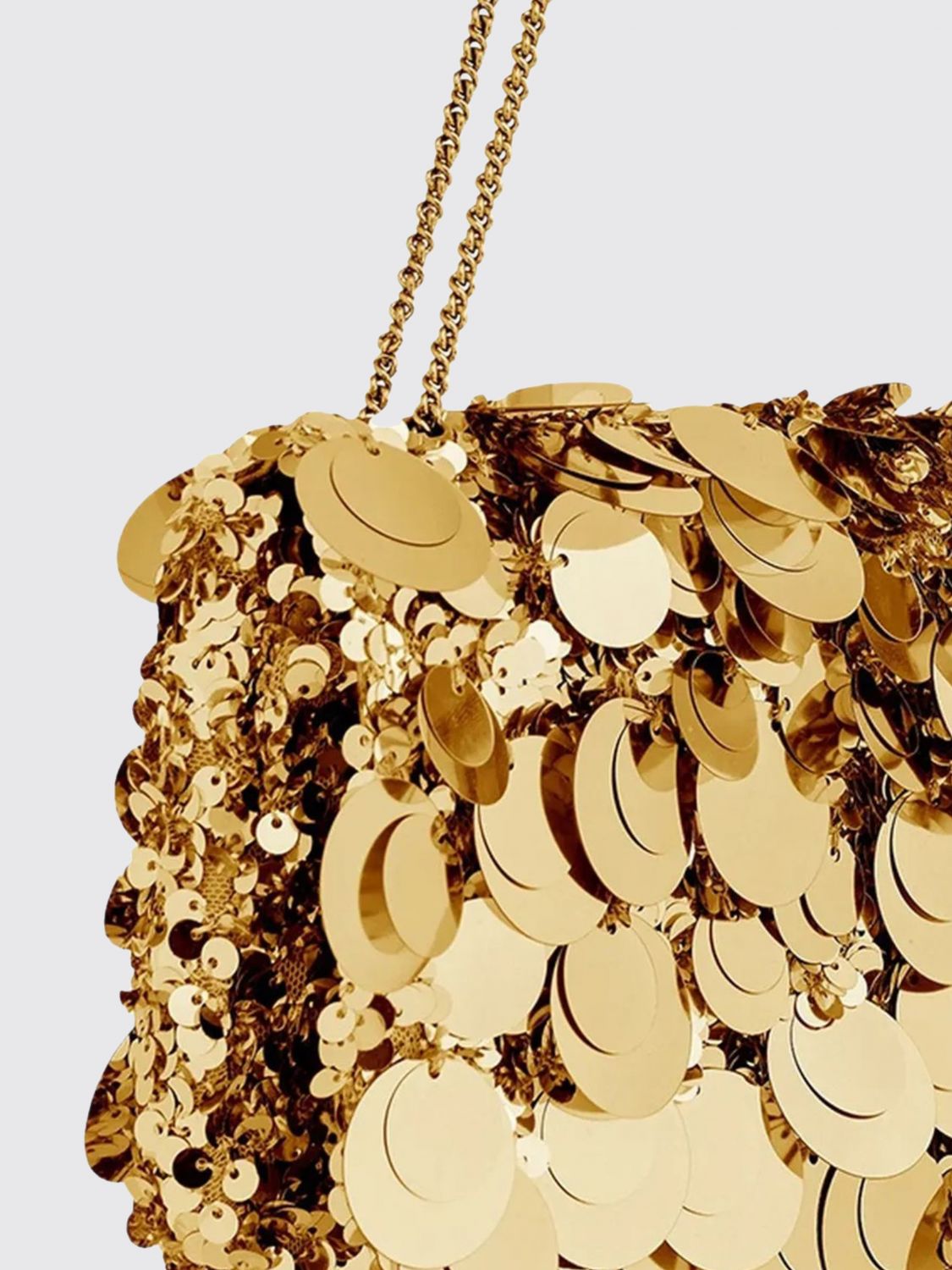 sparkle baguette sequin embroidered fabric bag