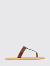 babylone leather flip-flops