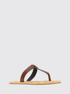 babylone leather flip-flops