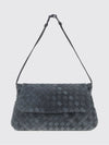 giorno bag in woven suede