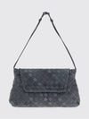 giorno bag in woven suede