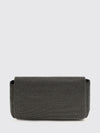 leather pouch with all over monile