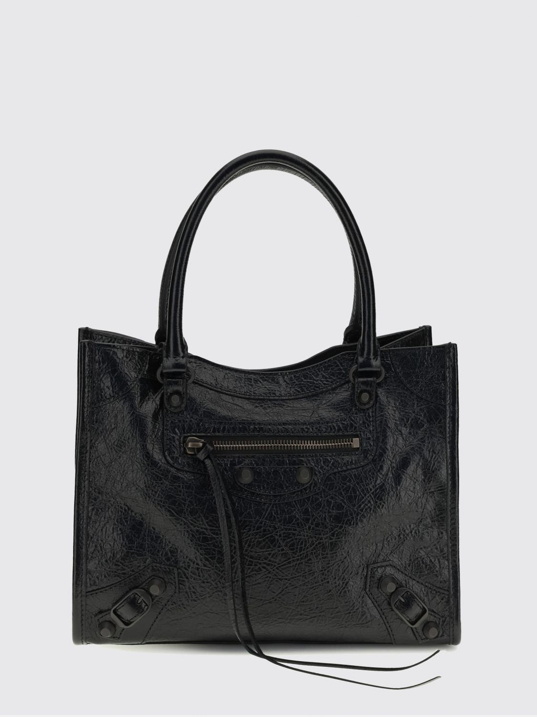 BALENCIAGA OS le city arena leather bag