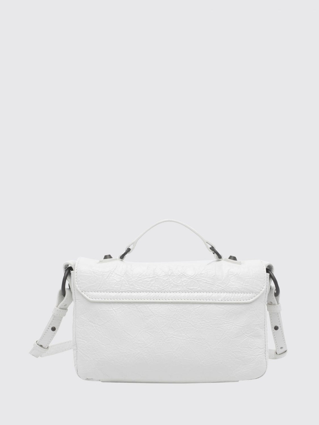 BALENCIAGA OS le city nano arena leather bag