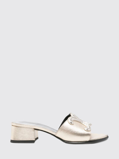 woman's heeled sandal