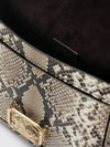 rider bag in python print leather
