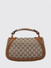 blondie medium gg fabric and leather handbag with detachable strap