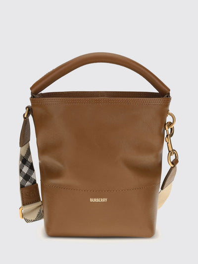b-clip mini handbag in smooth calfskin leather with shoulder strap