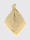 gg monogram wool stole